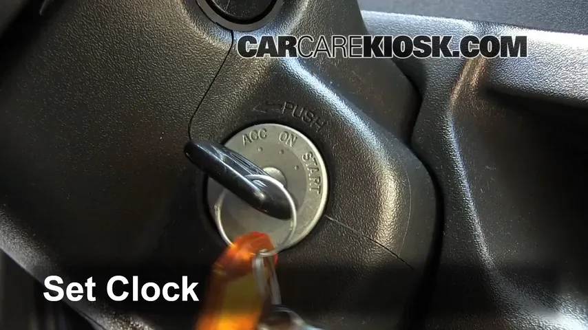 2006 Scion xB 1.5L 4 Cyl. Clock Set Clock